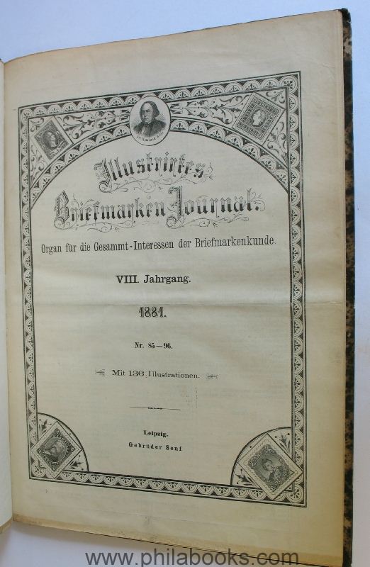 Senf, Leipzig, Illustrirtes Briefmarken-Journal, Organ für die Ges ...