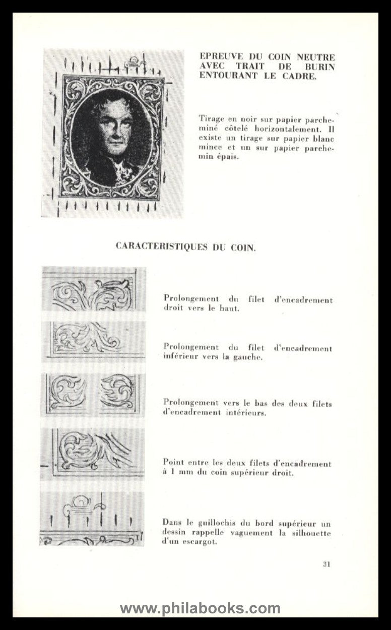 Crustin, J., Belgique, La Genese des Médaillons de 1850 à 1864, ca...