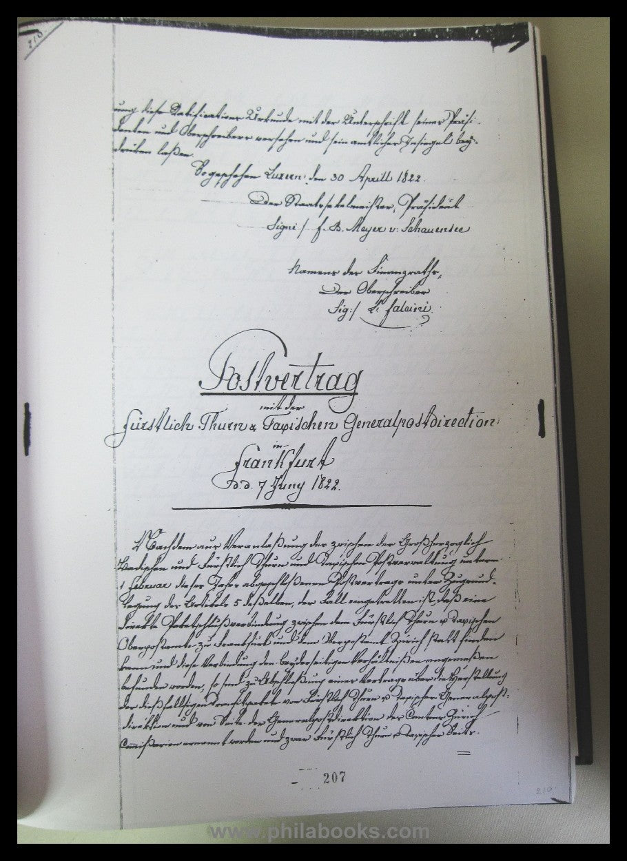 ZURICH: Consilium Philateliae Helveticae (ed.), postal treatise book ...