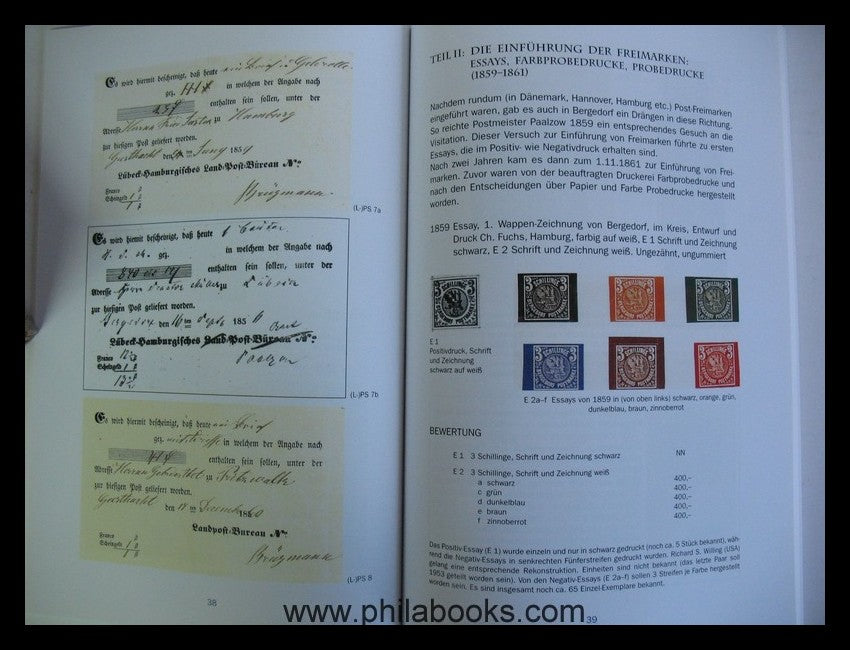 Hornhues, K.-H., Bergedorf. Katalog von der Vorphilatelie bis zum ...