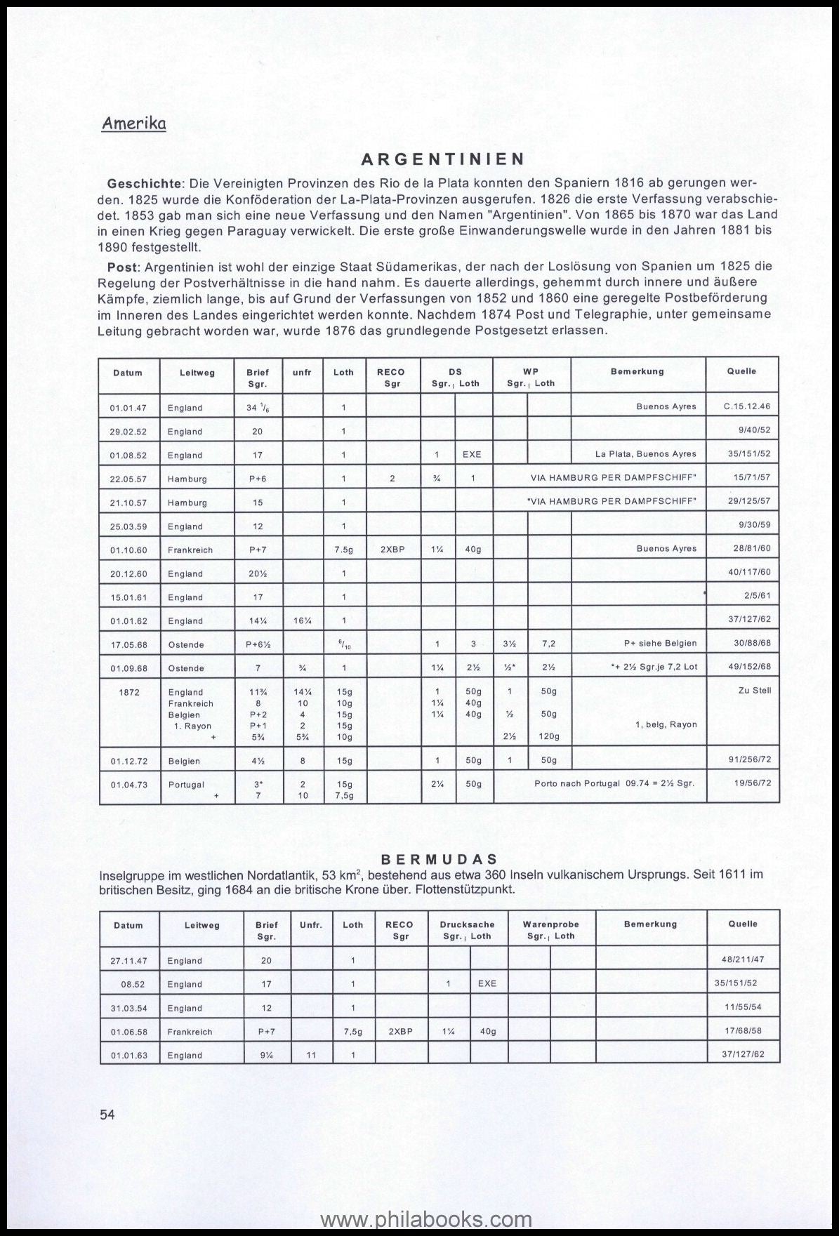 Steven, W., Compilation of postage rates for correspondence...