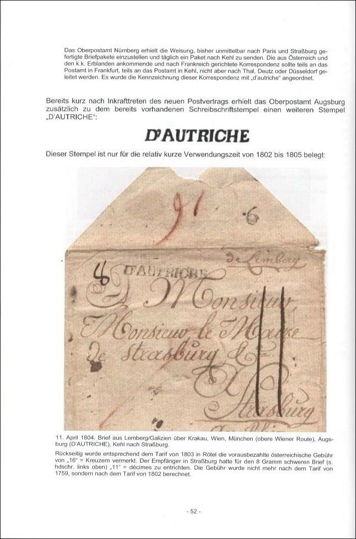 Münchener Briefmarken-Club e.V., Postbeziehungen Bayern - Österrei ...