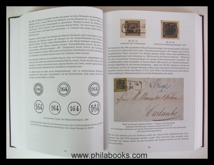 ArGe Baden, Die Freimarkenausgaben des Großherzogtums Baden 1851-1 ...