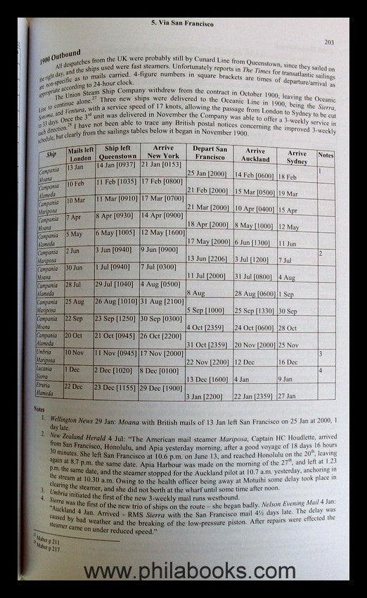 Tabeart, C., Australia New Zealand UK Mails, Volume 2 - 1881-1900, ...