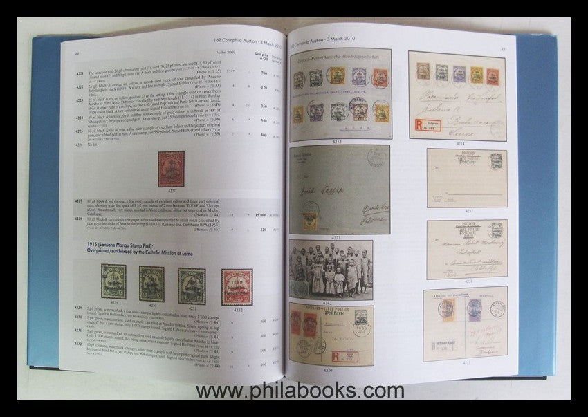 Corinphila, Auktion 162, 2010-03 'Wollenhaupt', Togo