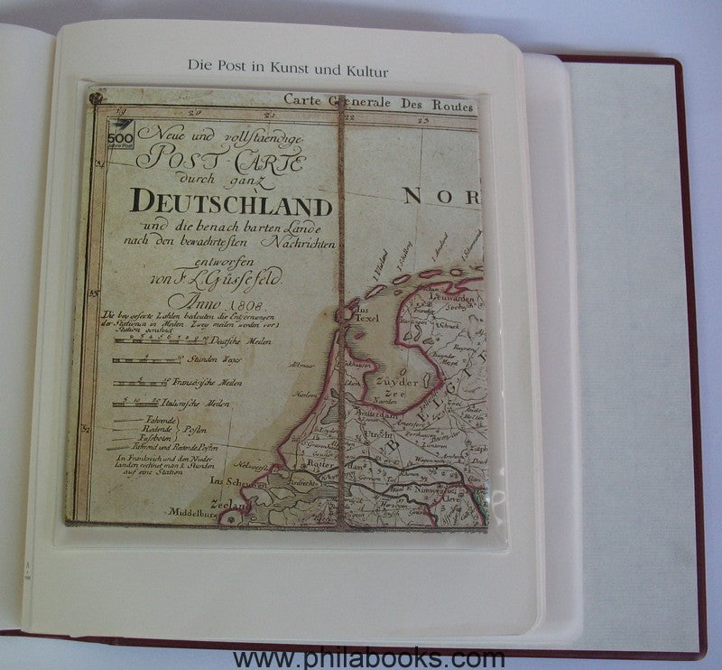 Archiv-Verlag (Hrsg.), 500 Jahre Post, ca 1990, 5 Ring-Binder, sch ...