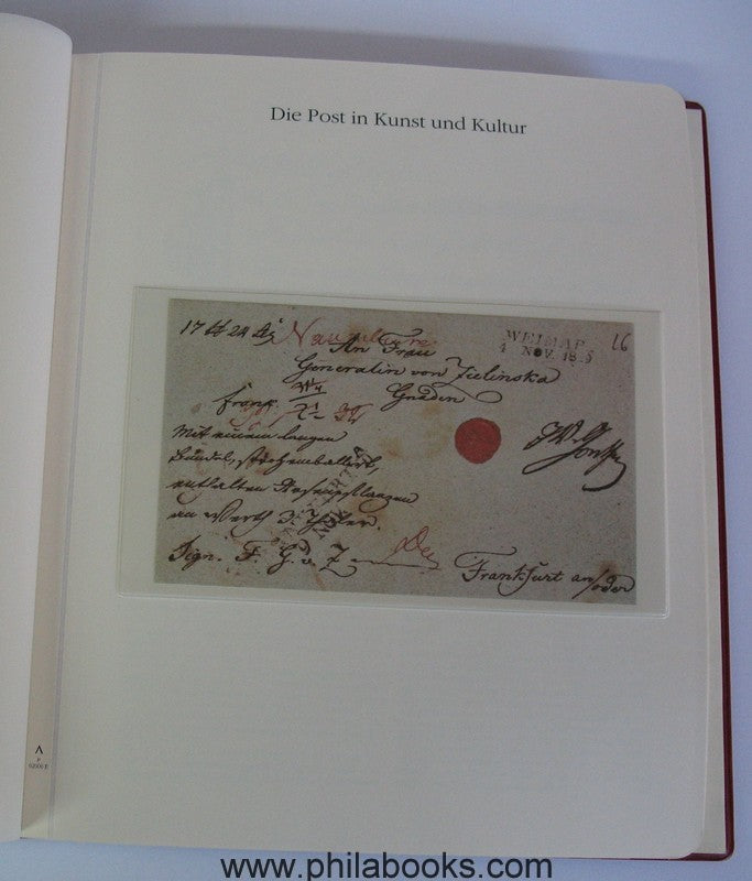 Archiv-Verlag (Hrsg.), 500 Jahre Post, ca 1990, 5 Ring-Binder, sch ...