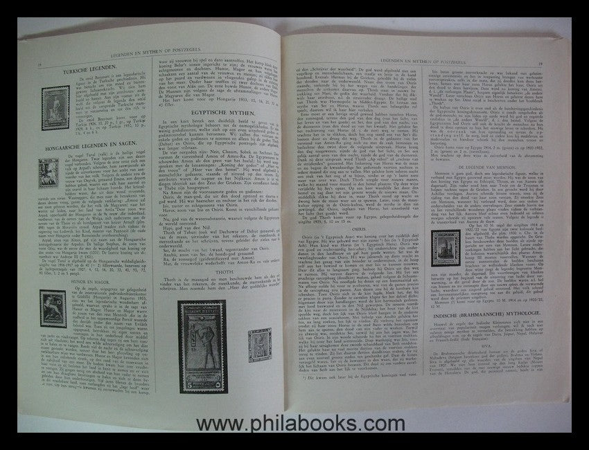 van Heerdt-Kolff, MJ, Legends and Myths op Postzegels, and more...