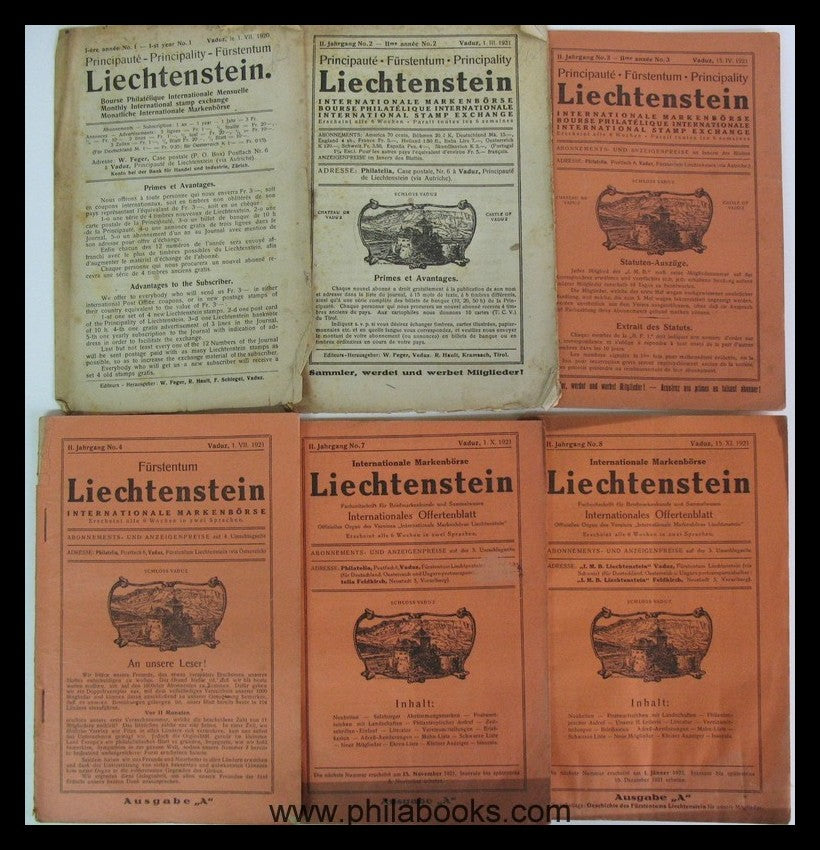 Liechtenstein Monthly International Brand Exchange, here the issue...