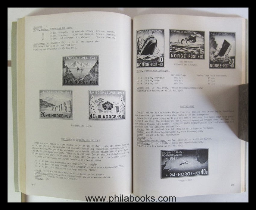 Norsk Filatelistforbund (Hrsg.), Handbuch über die norwegischen Br ...