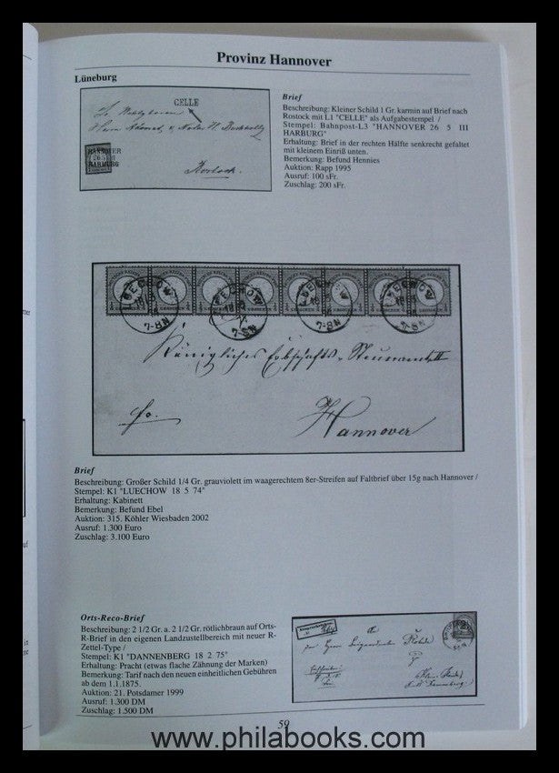 Ose/Appé, German Empire, The breastplate stamps 1872 - 1874, 2003 ...