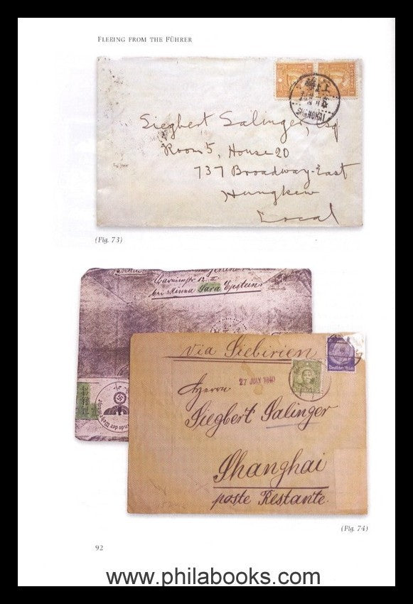 Brinson/ Kaczynski, Fleeing from the Fuehrer, A postal history of ...