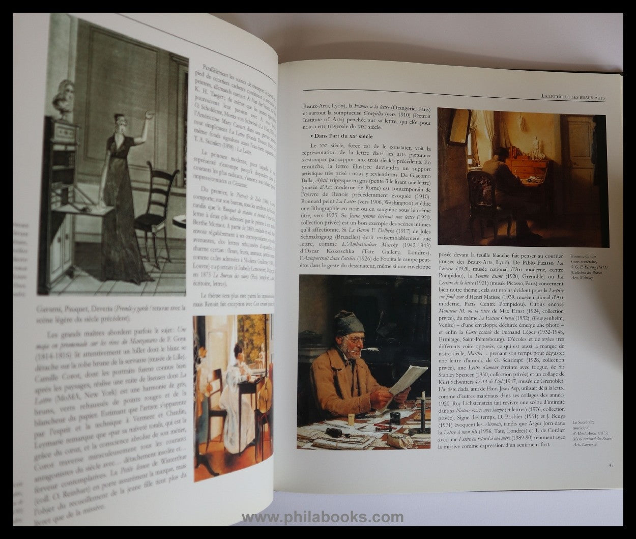 Lerat, J. (Hrsg.), La Lettre dans tous ses Etats, 2001, Bild-und T ...