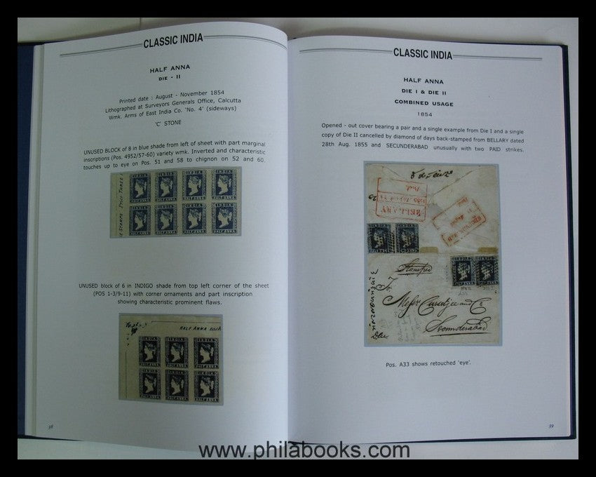 Feldman, D. (ed.), Great Philatelic Collections, Classic India 1 ...