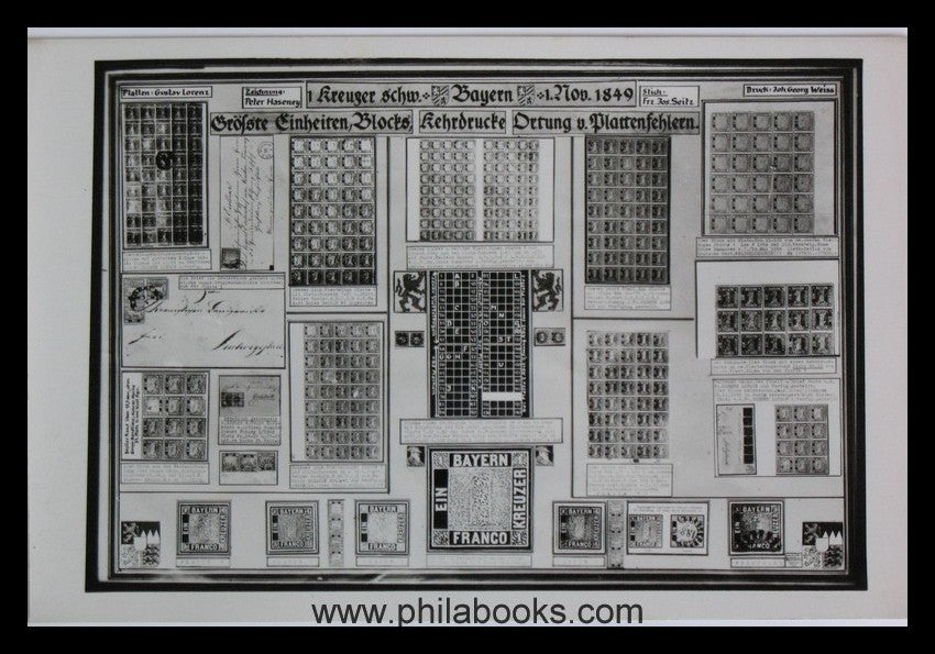 Gundel, H., Bayern 1 Kreuzer schwarz - 1. November 1849, Plattenfe ...