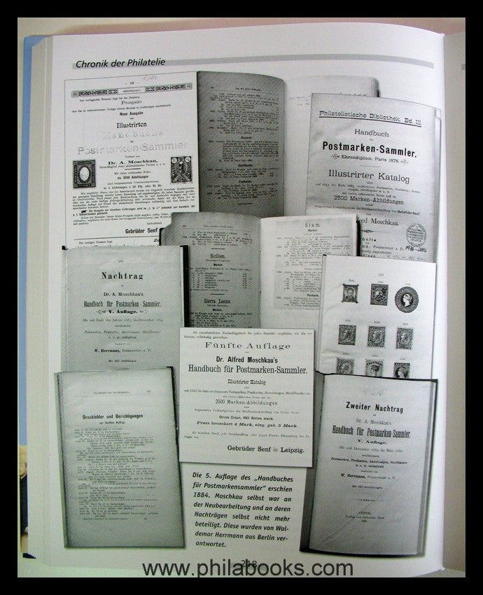 Maassen, W., Alfred Moschkau, philatelist, local historian and museum ...