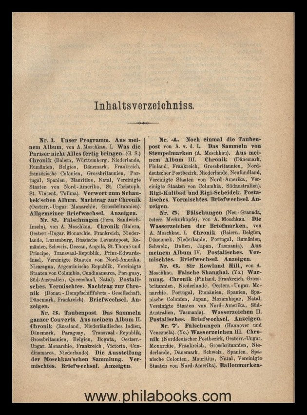 German stamp newspaper, organ for the entire interests of the ...