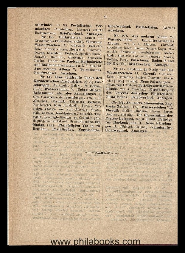 German stamp newspaper, organ for the entire interests of the ...