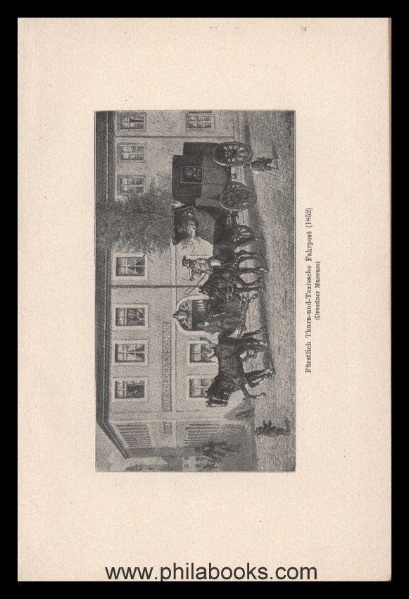 Bütow/Ton, The ring stamps and place stamps of Thurn-und-Taxism...