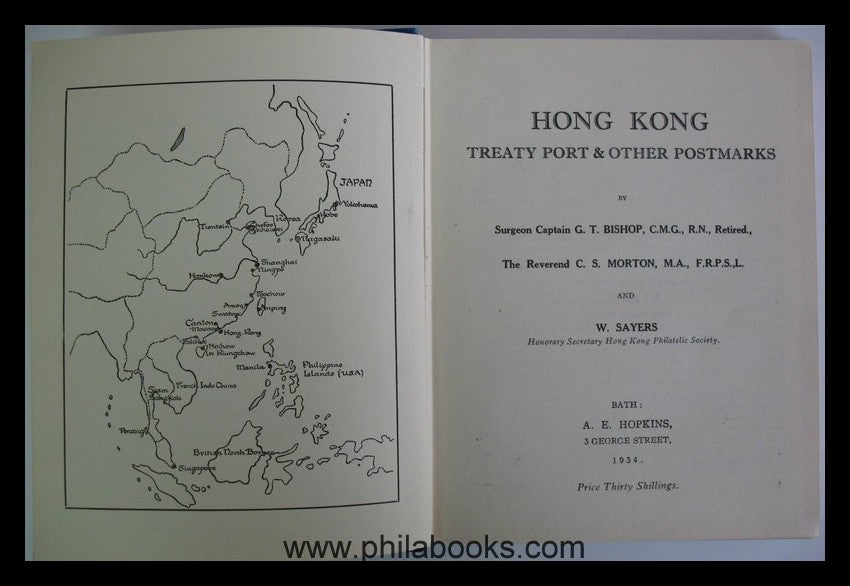 Bishop/Morton/Sayers, Hong Kong and The Treaty Ports, Postal History ...