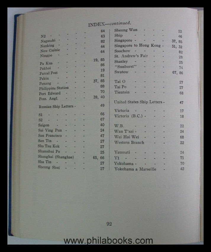 Bishop/Morton/Sayers, Hong Kong and The Treaty Ports, Postal History ...