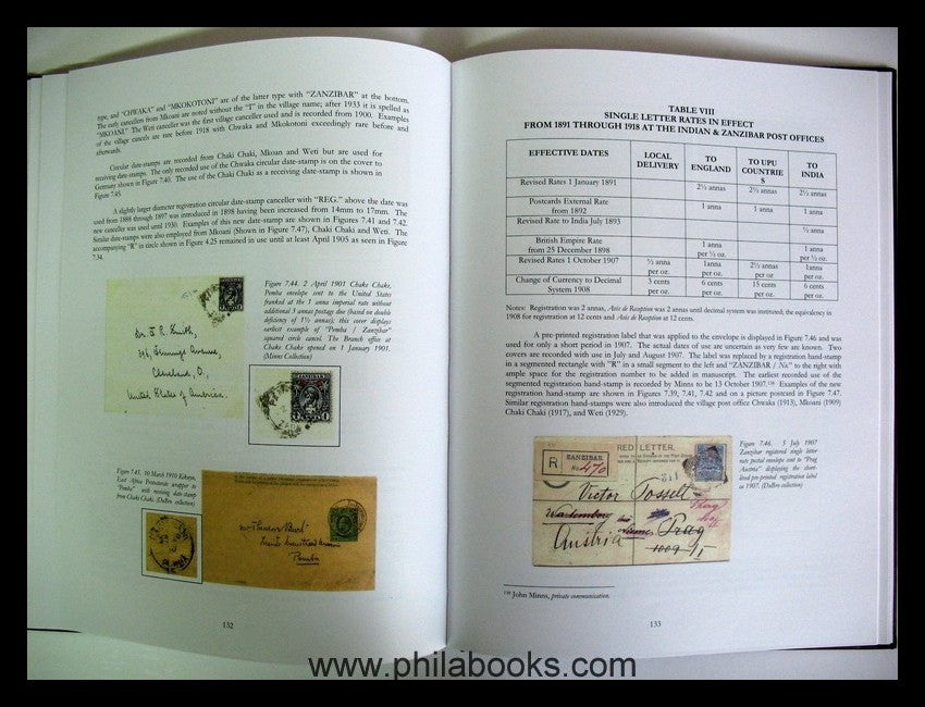 Dubro, Gary A., Zanzibar's Postal History Legacy, 2012, das Standa ...