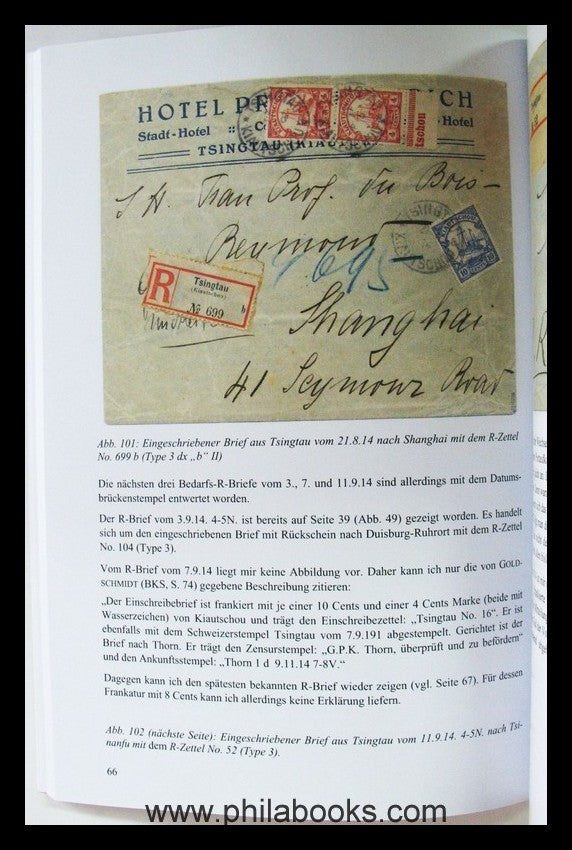 Knieper, M., War Post Kiautschou, A Description of the Postal History ...