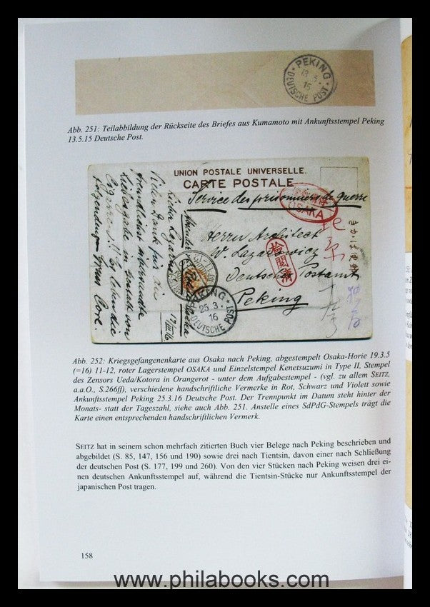 Knieper, M., War Post Kiautschou, A Description of the Postal History ...