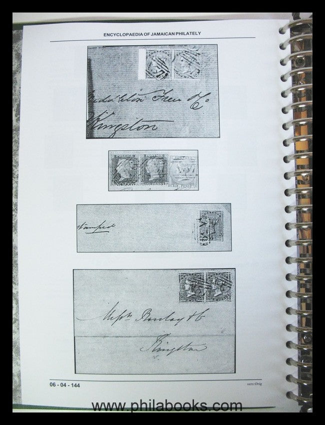 Sutcliffe/Jarvis, Encyclopaedia of Jamaican Philately (including P...