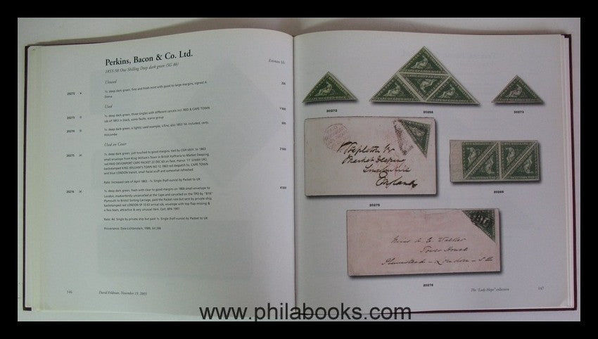 Feldman, auction, 2003-11 'Lady Hope', Cape of Good Hope