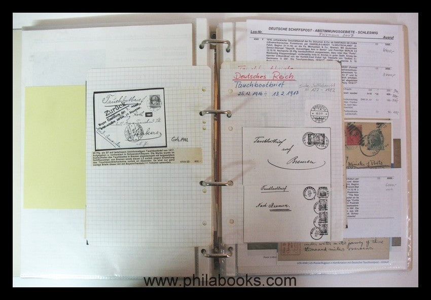 Old Germany and the German Empire, here the working documents of a...