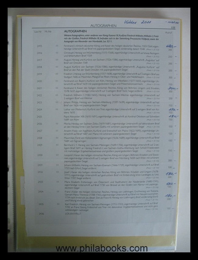 Altdeutschland, Arbeits-Unterlagen eines sachkundigen Sammlers aus ...