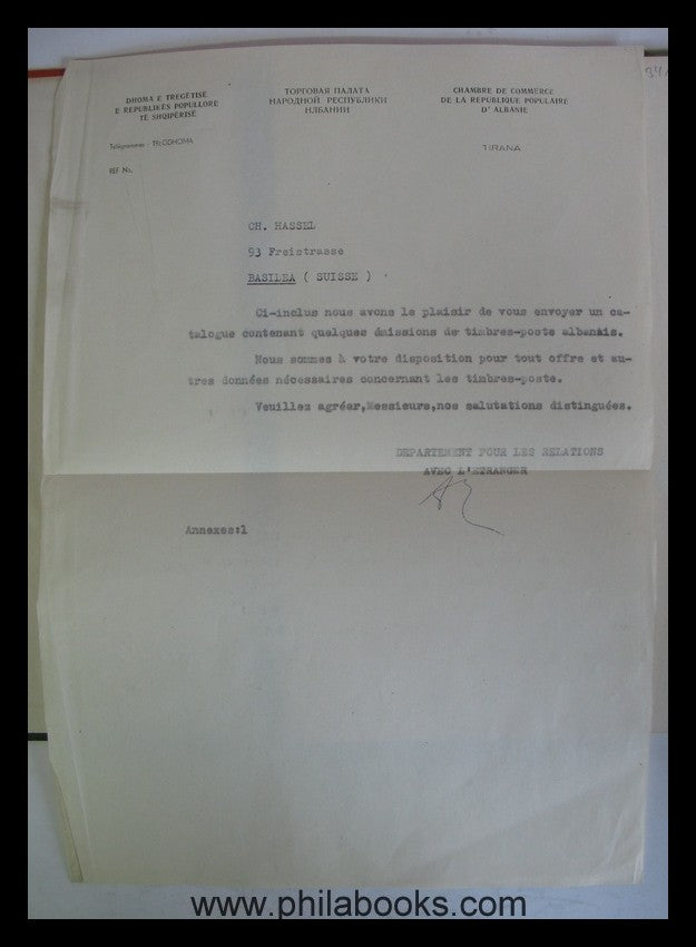 Smaili/Erebara, Albanian Postage Stamps 1913-1959, 1959, approx. 100 p...