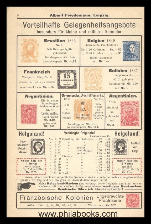 Friedemann, A., Weihnachts-Anzeiger, ca 1905, 12-seitge Firmenbros ...
