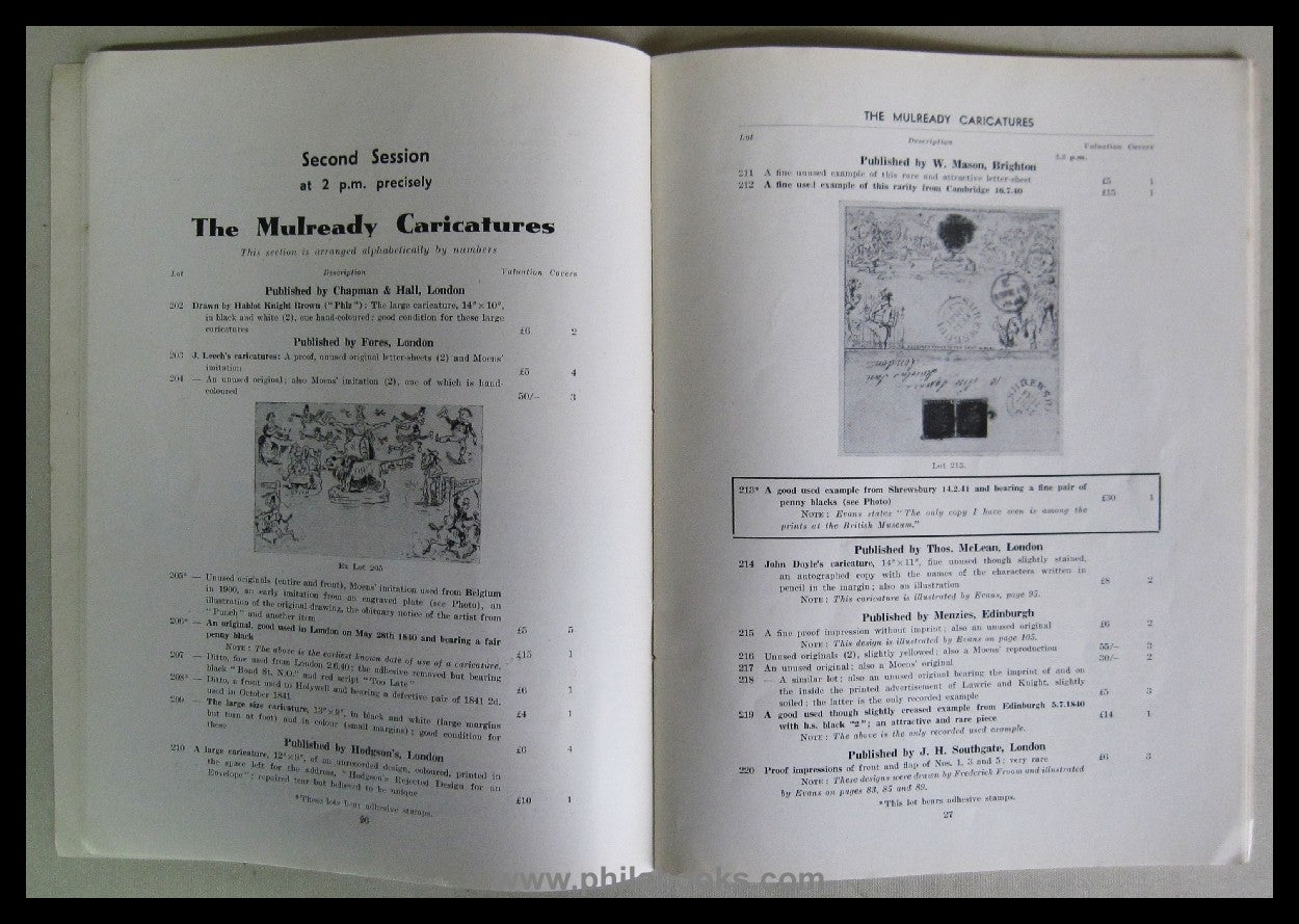 RobsonLowe, auction, 1949-02 'Yates'