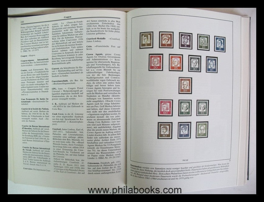 Häger, U., Großes Lexikon der Philatelie, 1978, hier die gesuchte ...