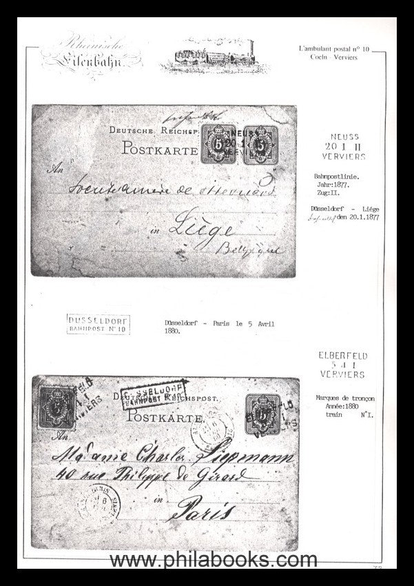 Goebbels, Leo, Bahnpostamt 10, Köln-Verviers, Teil II, broschierte ...