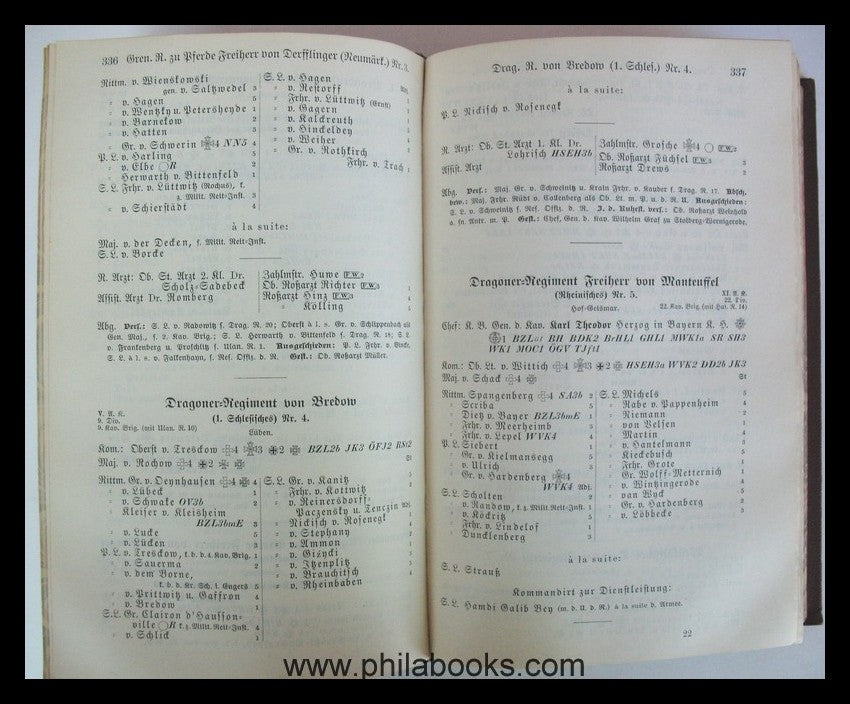 Rang- und Quartierliste der Königlich Preußischen Armee und des XI ...