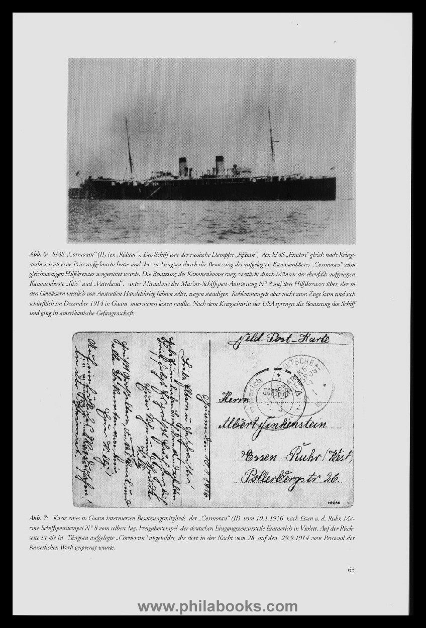 Seitz, L., Die Post der Tsingtauer in japanischer Gefangenschaft 1 ...