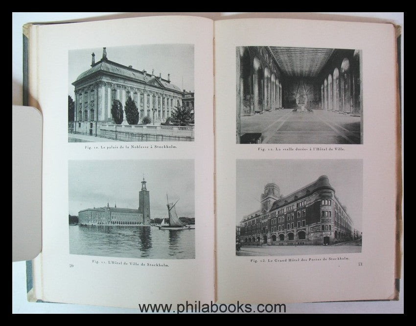 van Gelder, J.S. La Suède, Souvenir du VIIIe Congrés Postal Univer ...