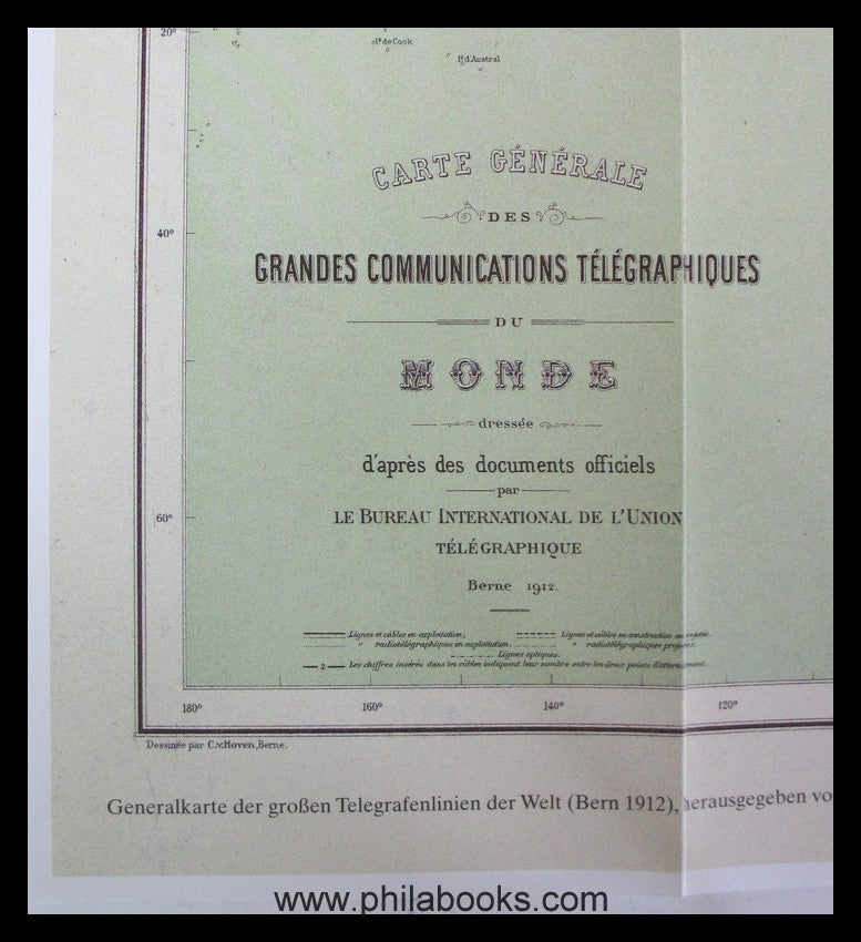 Carte Générale des Grandes Communications Télégraphiques du Monde, ...