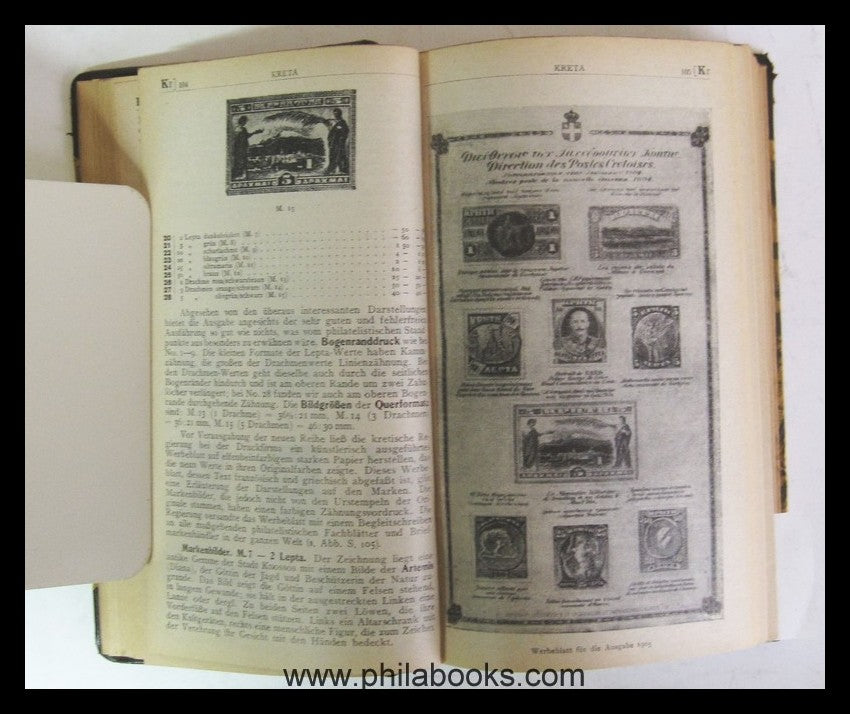 Handbuch der Briefmarkenkunde, Band 2 (Lieferung 8-15), bearbeitet ...