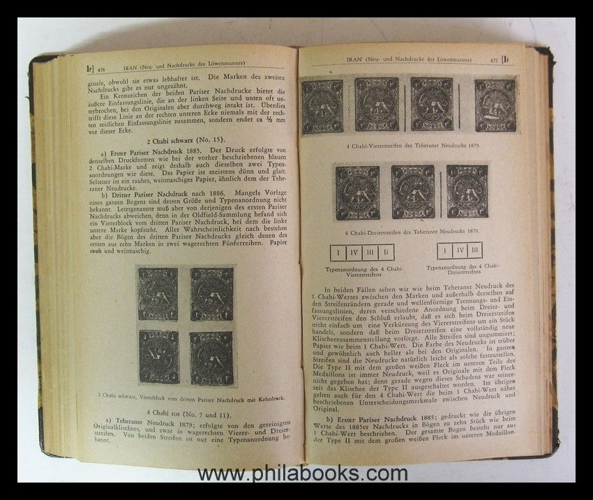 Handbuch der Briefmarkenkunde, Band 2 (Lieferung 8-15), bearbeitet ...