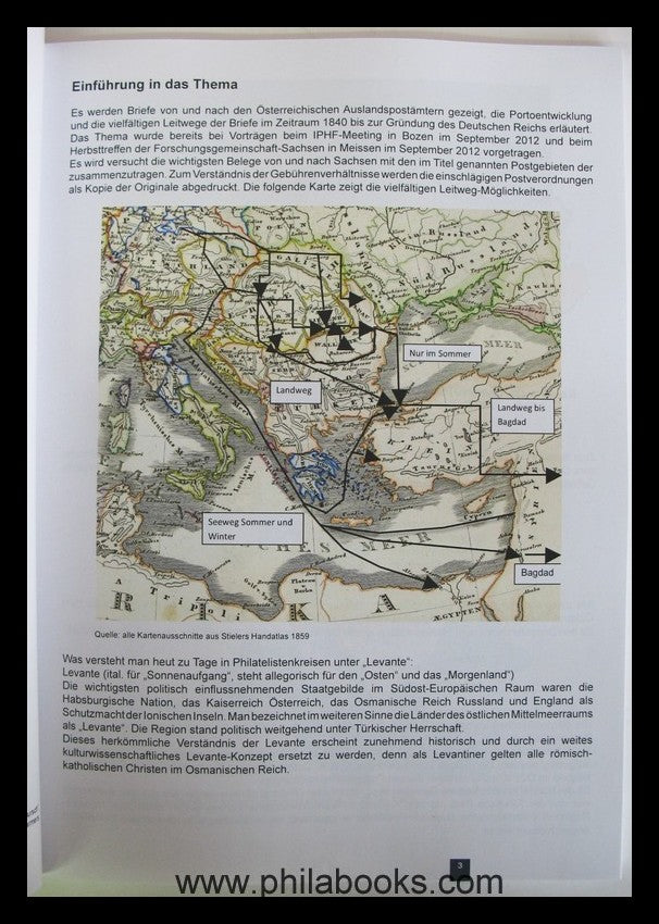 Knapp, A., Sächsische Briefpost mit angrenzenden Ländern, dem südo ...