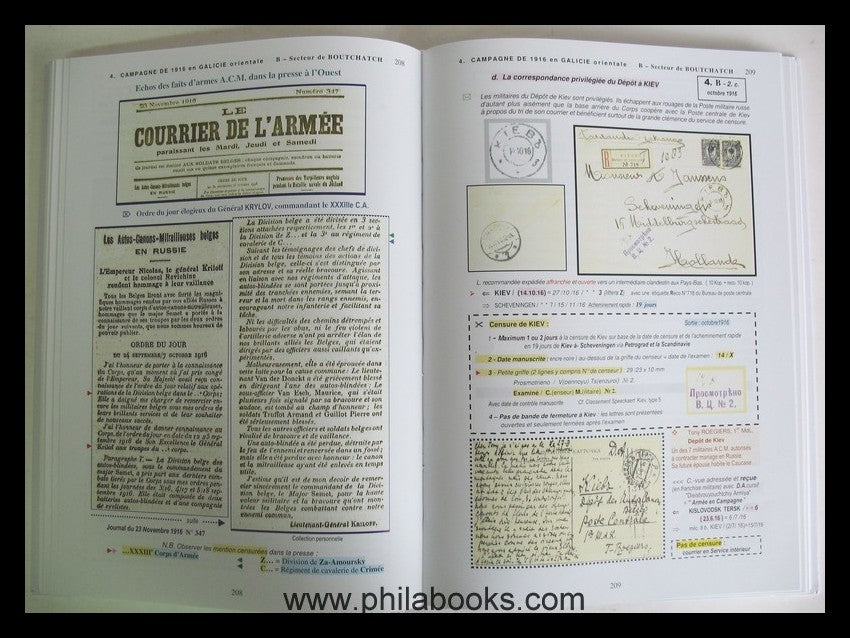 Pirotte, J., Le Courrier du Groupe Belge des Autos-Canons-Mitraill...