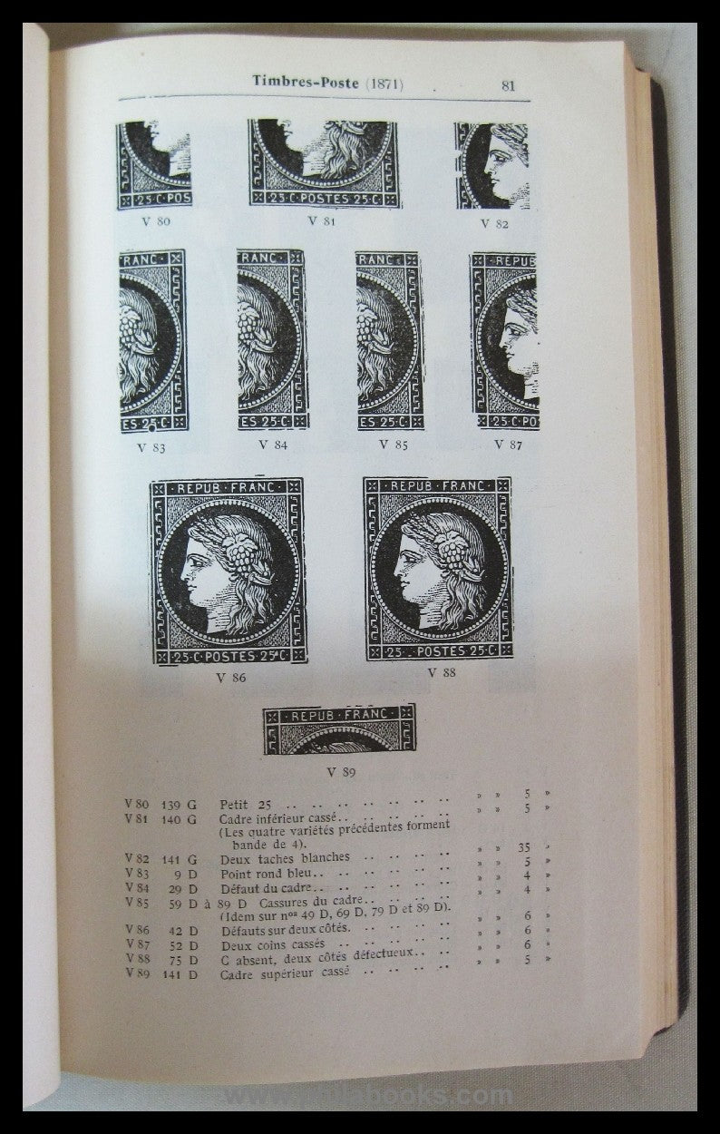 Yvert & Tellier, Catalogue France & Colonies, Tome I France, 1939, ...