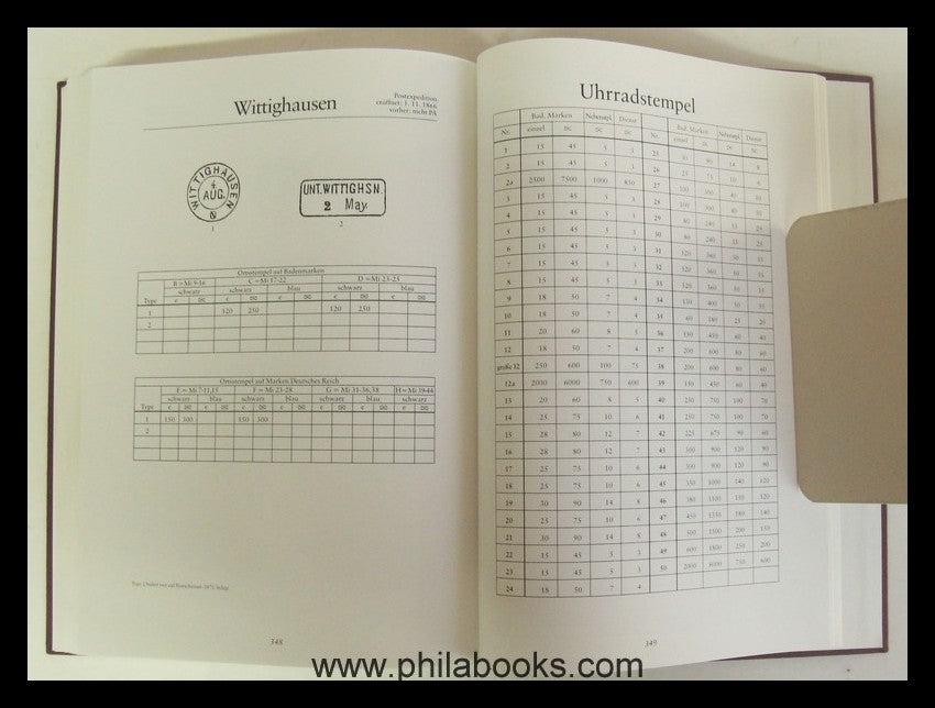 Baden Handbook Volume III, The Cancellations of the Grand Duchy of Bad ...