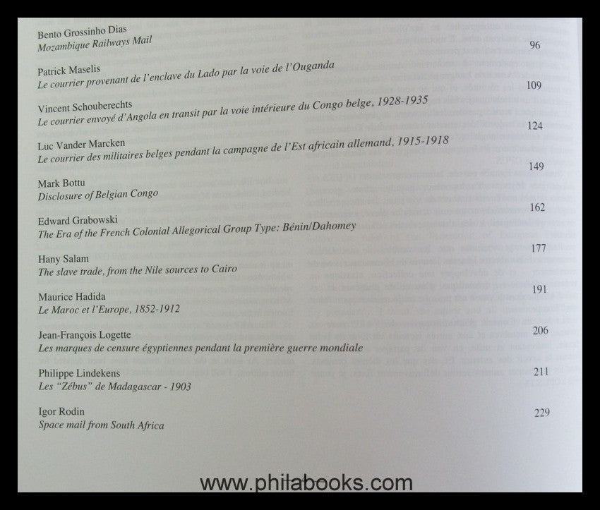 Académie Europèenne de Philatèlie, Opus XIV, Africa/ L'Afrique, 20 ...