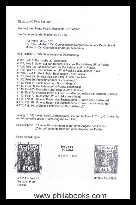Lutz, Dr. H.-D., The plate errors of the Oberschl voting area ...