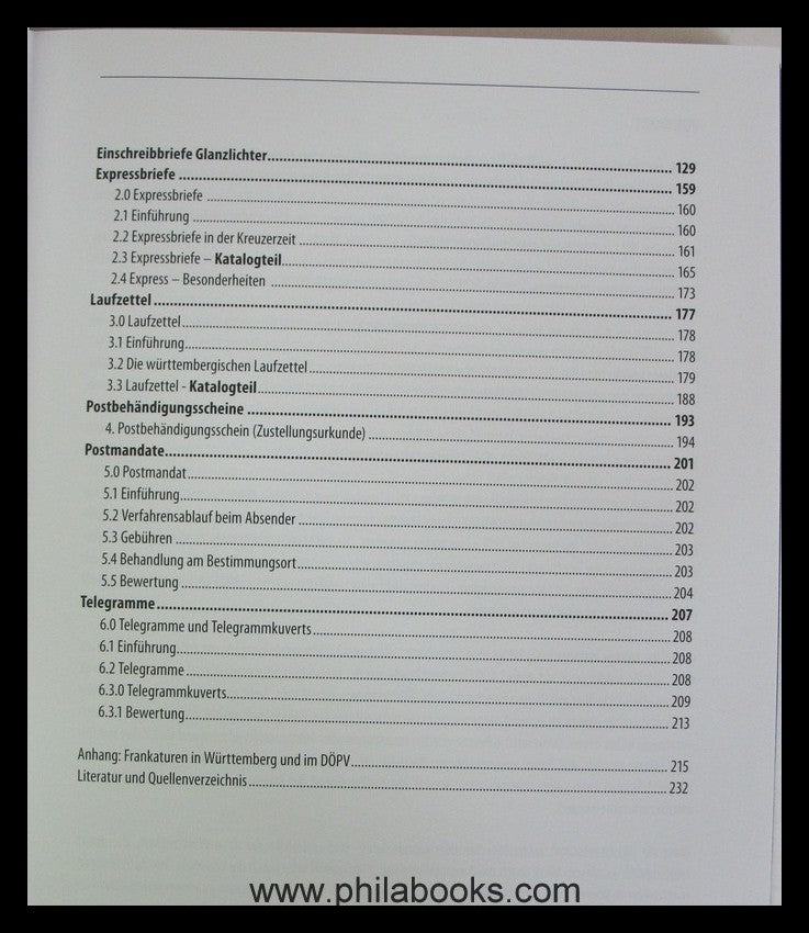 Heinrich, T., Letter mail in the Kingdom of Württemberg 1851-1875, 2014, ...
